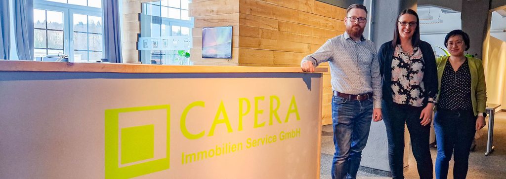 Nach Umschulung Arbeit in Buchhaltung bei Capera Immobilien