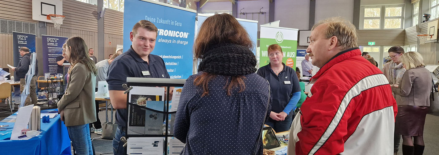 Erfolgreiche Jobmesse im BFW Thüringen