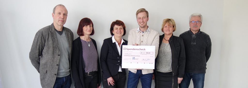 Spende fuer Kinderhospitz Mitteldeutschland vom BFW Thueringen