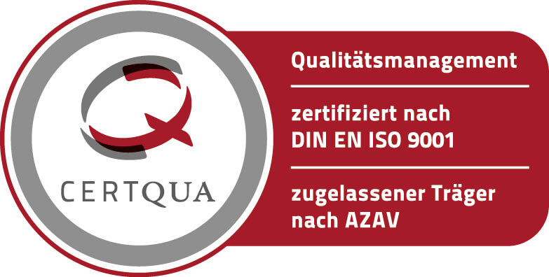 BFW Thueringen Qualitaetsmanagement zertifiziert nach DIN ISO 9001:2015