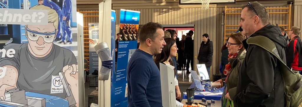 Jobmesse im BFW Thueringen, Umschulung und Weiterbildung