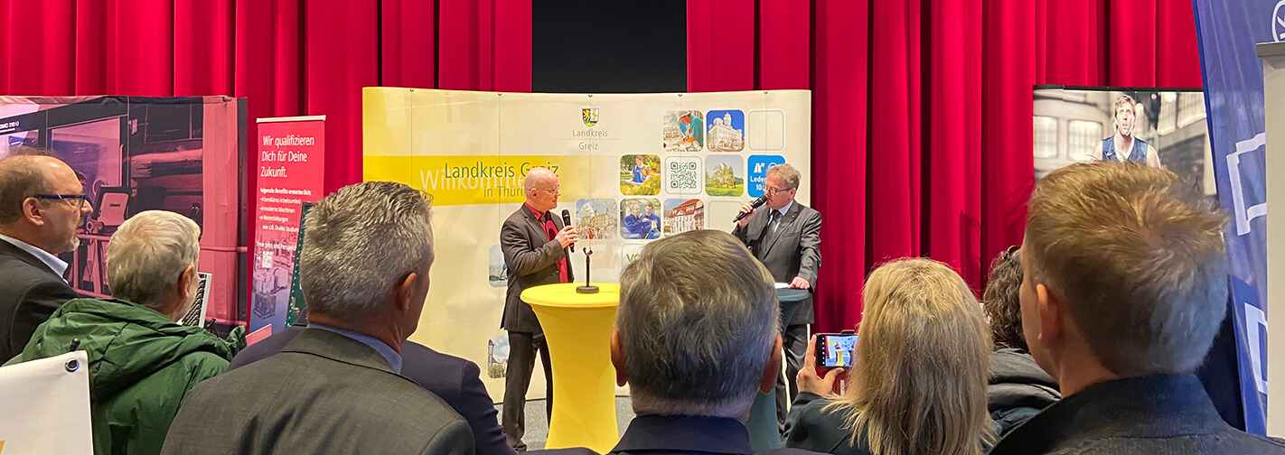 Netzwerke ausgebaut – BFW Thüringen präsentiert sich zum 10. Wirtschaftstag Greiz