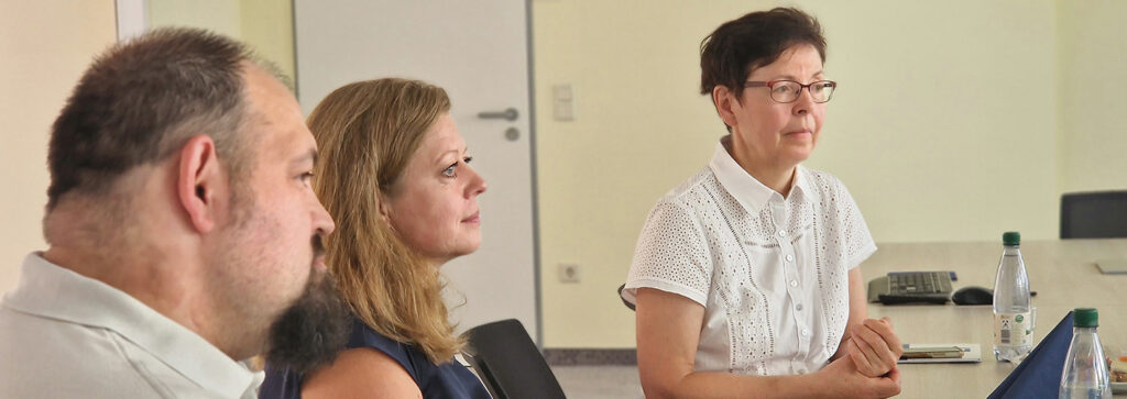 Thüringer Finanzministerin Heike Teubert zu Gast im BFW Thüringen