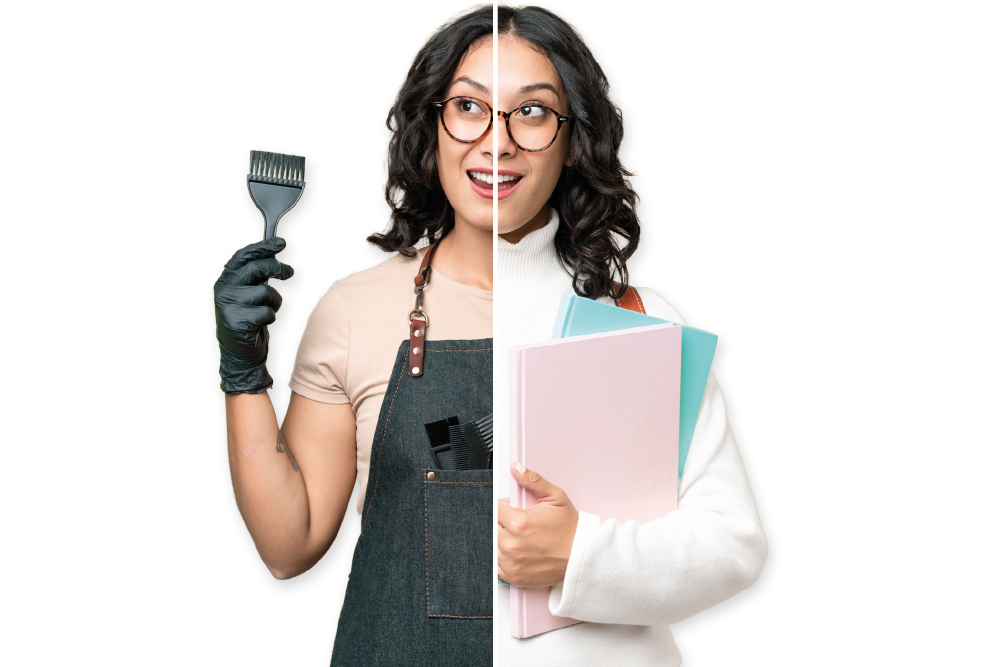 bild bfw thueringen umschulung testimonial friseurin